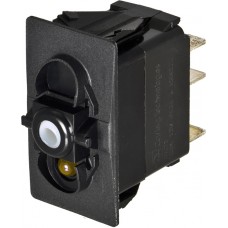 42012A - Off-on 24V amber illuminated S.P. switch body (1pc)
